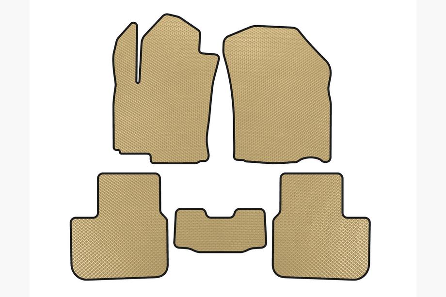 Fiat Sedici 2006–2014 EVA automatten (HB, Beige) Image