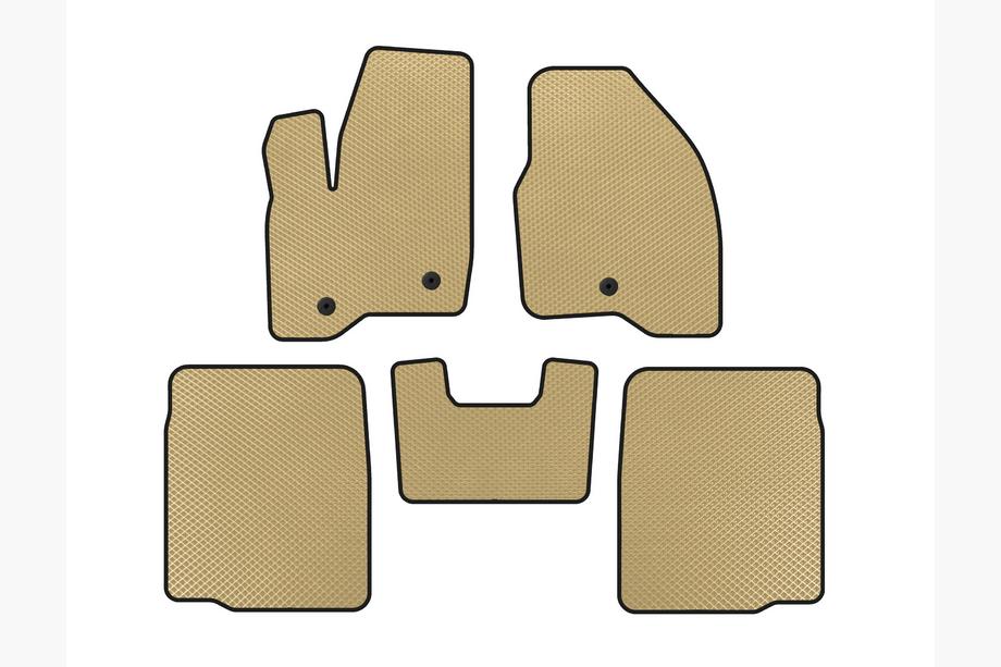 Ford Explorer 2011–2019 EVA automatten (2 rijen, 2011-2015, beige) Image