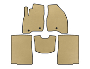 Ford Explorer 2011–2019 EVA automatten (2015-2017, 2 rijen, 7-zits, beige) foto 1