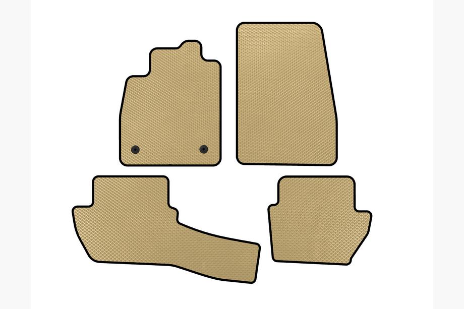 Ford Fiesta 2017– EVA automatten (Beige) Image