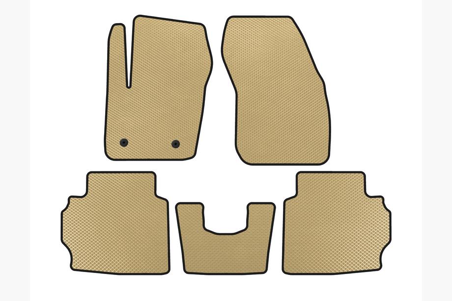 Ford Mondeo 2014–2022 EVA automatten (LB, Beige) Image