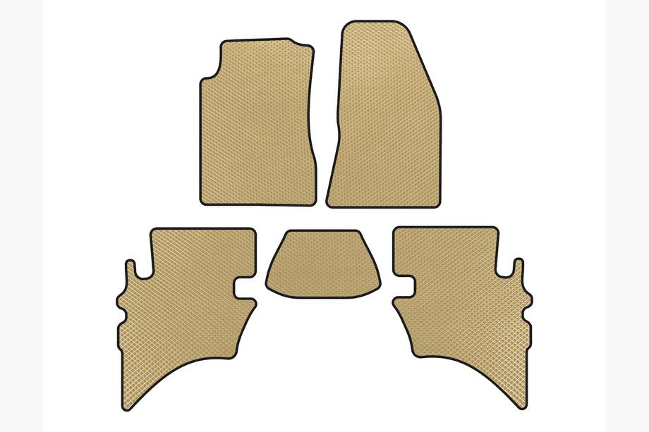 Ford Ranger 2002–2006 EVA automatten (Beige) Image