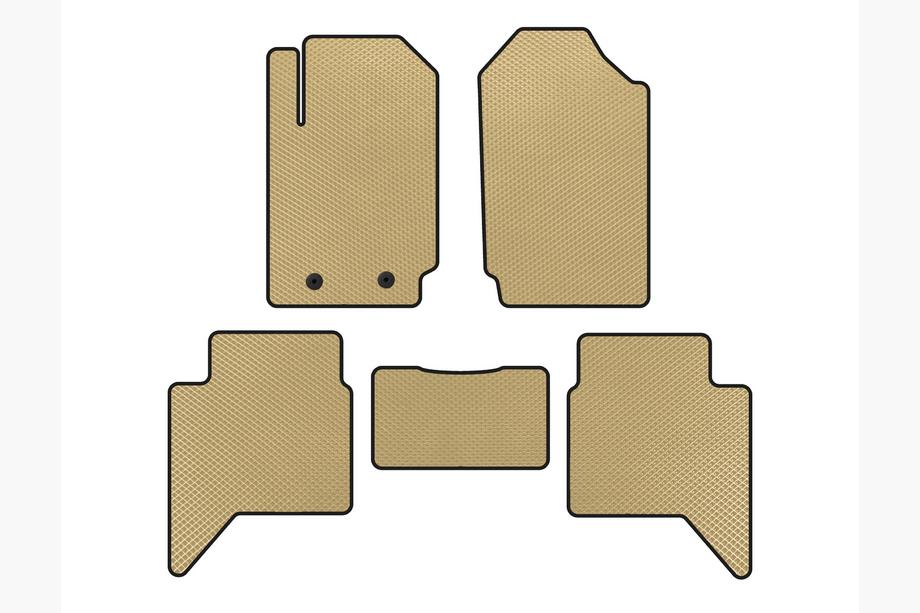 Ford Ranger 2011–2022 EVA automatten (Beige) Image