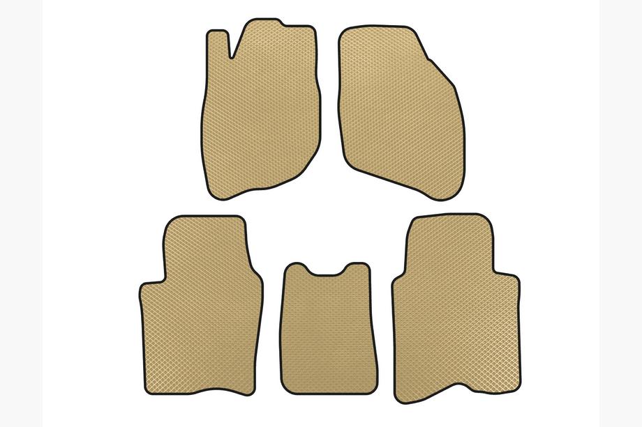 Honda City 2002–2008 EVA vloermatten (SD, Beige) Image