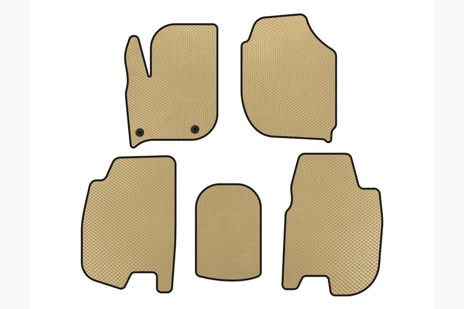 Honda FIT/Jazz 2014–2020 EVA automatten (HB, Beige) Image