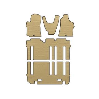 EVA automatten (complete set voor het interieur, beige) Hyundai H300, H1, Starex 2008–2020