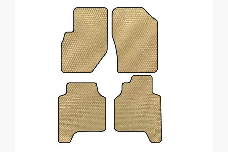 Hyundai Terracan 2001–2007 EVA automatten (Beige) Image