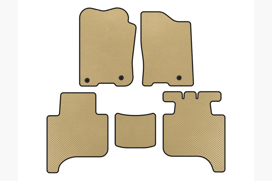Infiniti QX56 2004–2010 EVA automatten (2 rijen, 2004-2008, Beige) Image