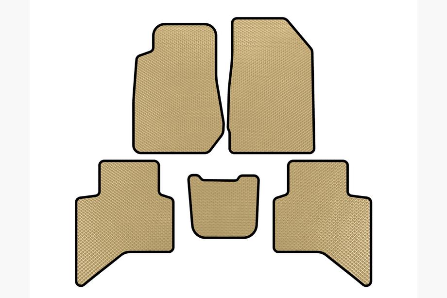 Isuzu D-Max 2019– EVA automatten (Beige) Image