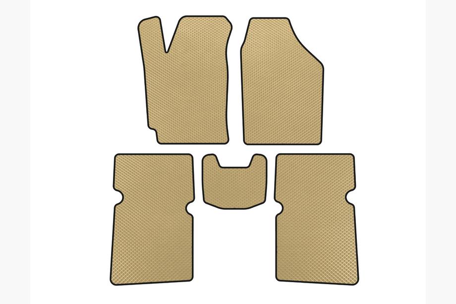 JAC J5 2011–2019 EVA vloermatten (SD, Beige) Image