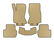Jaguar S-Type 1999–2008 EVA automatten (Beige) foto 1