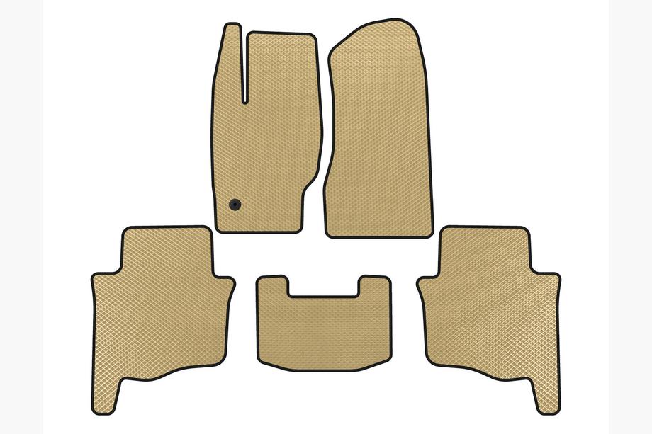 Jeep Grand Cherokee WK 2004–2010 EVA automatten (Beige) Image