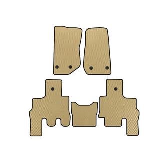 EVA automatten (Beige) Jeep Wrangler 2007–2017