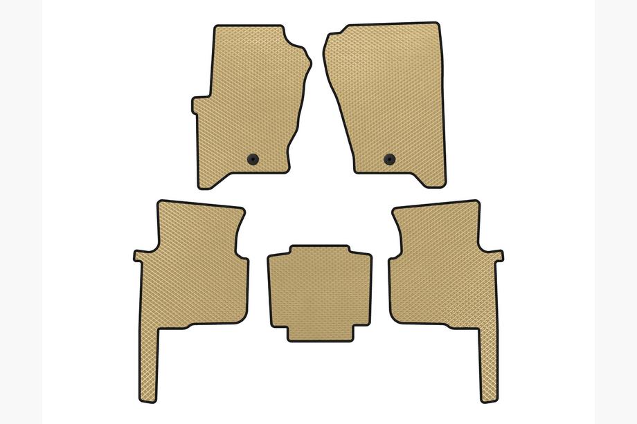 Land Rover Discovery III 2004–2009 EVA automatten (Beige) Image