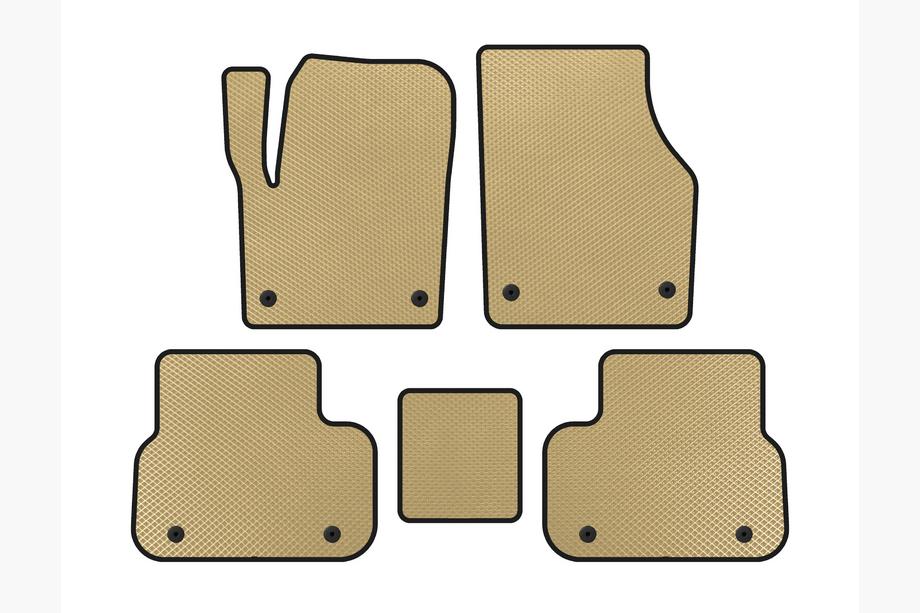 Land Rover Discovery Sport 2014– EVA automatten (2014-2019, 2 rijen, Beige) Image