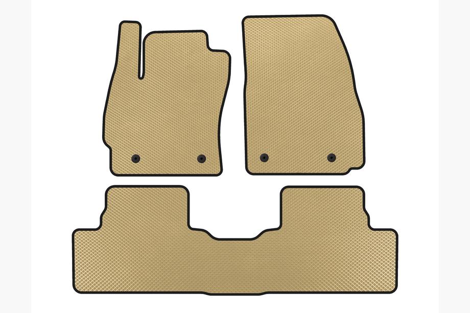 Mazda 5 2010–2018 EVA automatten (2 rijen, beige) Image