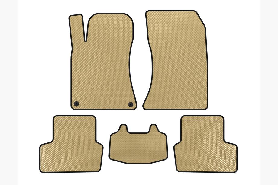 Mercedes CLA C117 2013–2019 EVA vloermatten (SD, Beige) Image