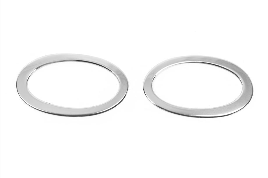 Nissan Qashqai 2010–2014 Mistlampomlijsting alleen buitenzijde (2 stuks, RVS) Foto 8