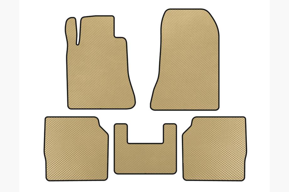 Mercedes S-class W140 1991–1998 EVA-vloermatten (SD, lange wielbasis, beige) Image