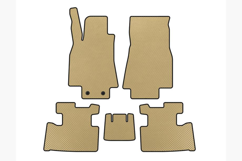 Mercedes A-class W169 2004–2012 EVA automatten (2004-2008, HB, 5-deurs, Beige) Foto 1