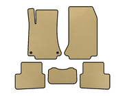 Mercedes A-Klasse W176 2012–2018 EVA automatten (Beige) foto 1