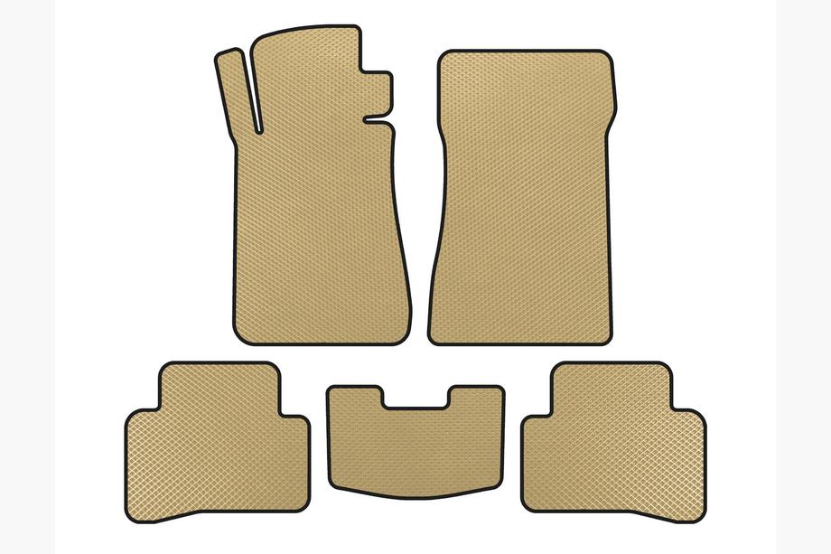 Mercedes C-klasse W202 1993–2001 EVA vloermatten (SD, Beige) Image