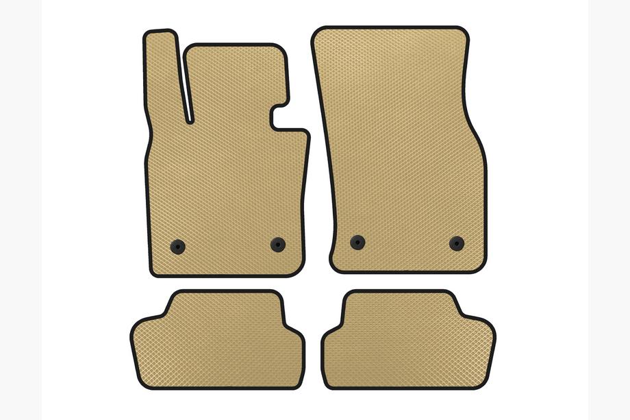 Mini Cooper F55/56/57 2014–2023 EVA automatten (voor F56, beige) Foto 1