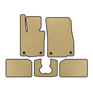 EVA automatten (voor S F55, 5-deurs, beige) Mini Cooper F55/56/57 2014–2023