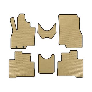 EVA automatten (2 rijen, beige) Mitsubishi Grandis 2003–2011