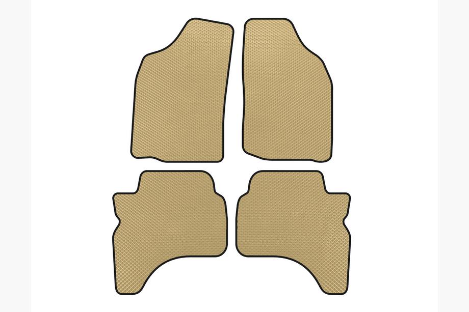 Mitsubishi L200 1996–2006 EVA automatten (Beige) Image