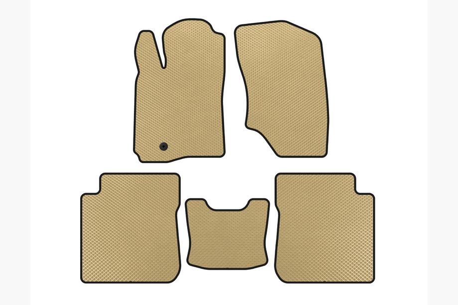 Mitsubishi Outlander 2001–2006 EVA automatten (Beige) Image