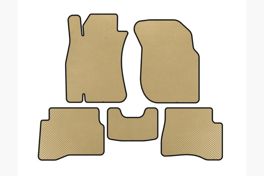 Nissan Almera N16 2000–2006 EVA vloermatten (SD, Beige) Image