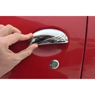 RVS deurgreep covers (set van 2) Toyota Aygo 2007–2014 foto 1