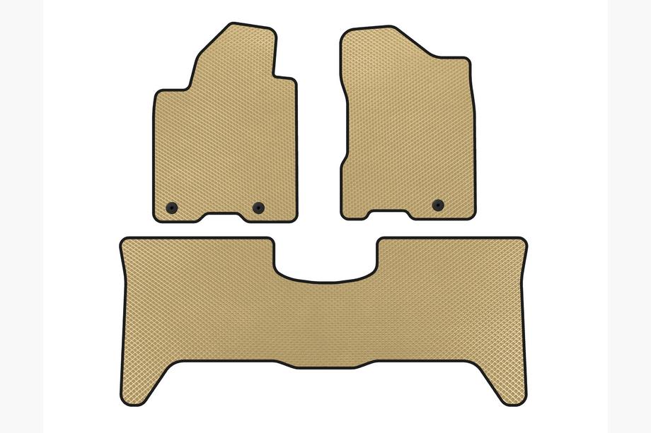 Nissan Armada 2003–2015 EVA automatten (2 rijen, 2003-2008, beige) Image