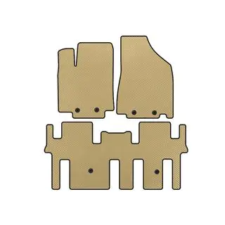 EVA automatten (2 rijen, beige)