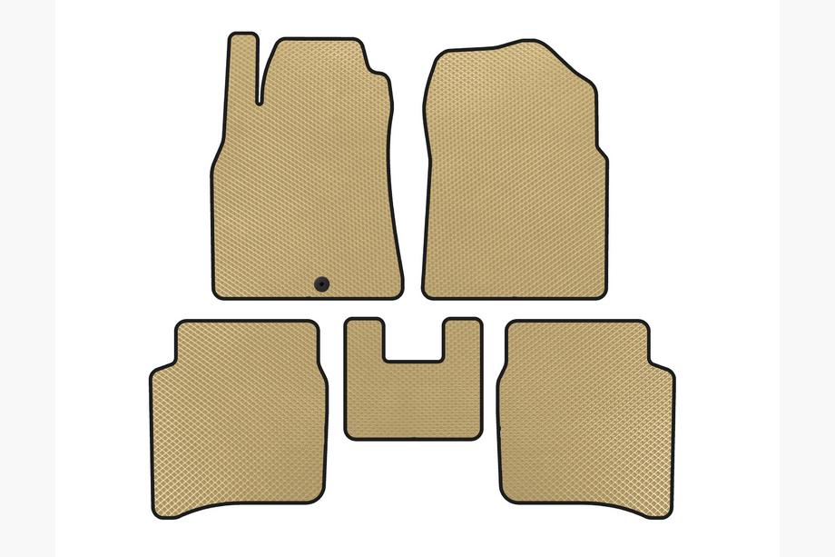 Nissan Primera P12 2002–2007 EVA vloermatten (SD, Beige) Image