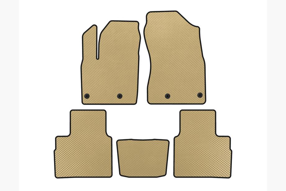 Nissan X-trail T33/Rogue 2022– EVA automatten (5-zits, beige) Image