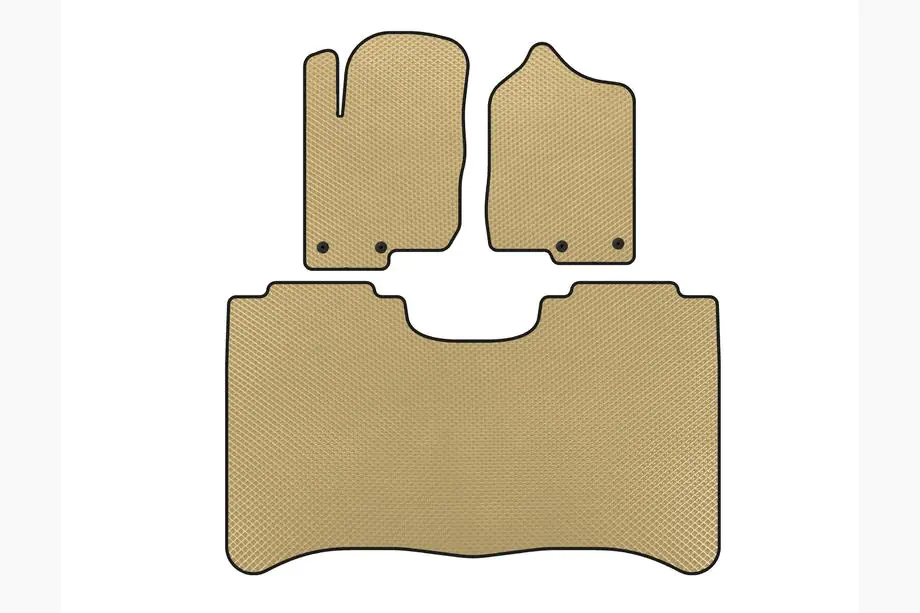 Nissan Titan 2004–2011 EVA automatten (Beige) Image