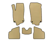 Opel Corsa C 2000–2006 EVA automatten (Beige) foto 1