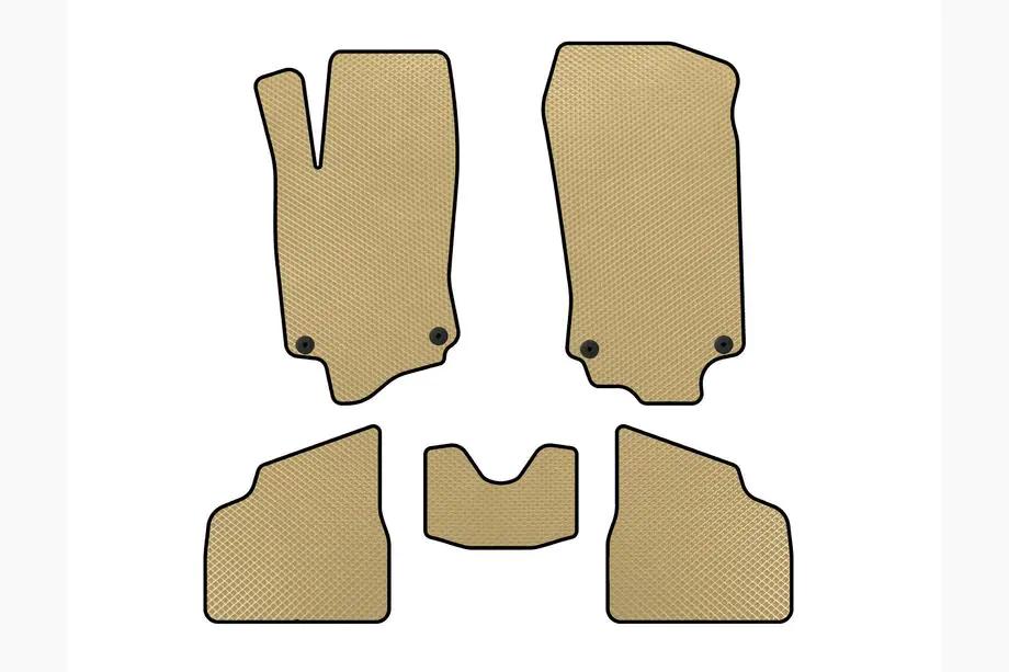 Opel Corsa C 2000–2006 EVA automatten (Beige) Image