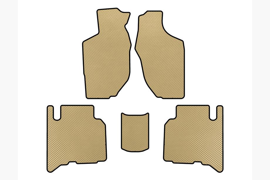 Opel Frontera 1998–2003 EVA vloermatten (5-deurs, beige) Image
