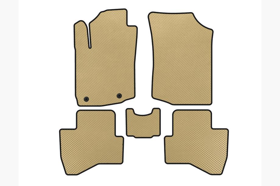 Peugeot 108 2014–2021 EVA automatten (HB, Beige) Image