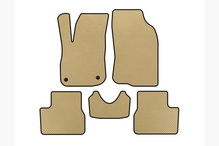 Peugeot 2008 2013–2019 EVA automatten (Beige) Image