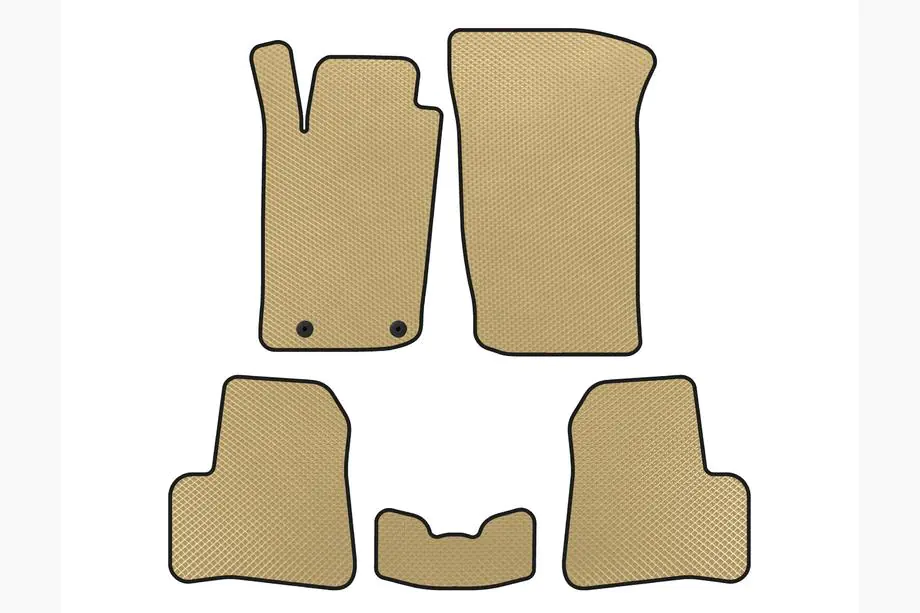 Peugeot 206 1998–2024 EVA vloermatten (1998-2009, Beige) Image