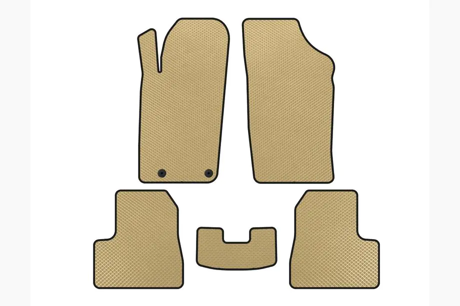 Peugeot 206 1998–2024 EVA automatten (2009-2013, Beige) Image