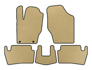 Peugeot 307 2001–2008 EVA automatten (2001-2005, HB, 5-deurs, beige) foto 1