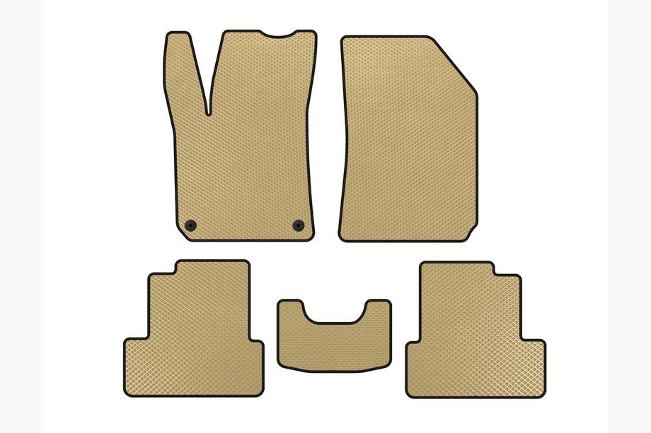 Peugeot 308 2014–2021 EVA automatten (Beige) Image
