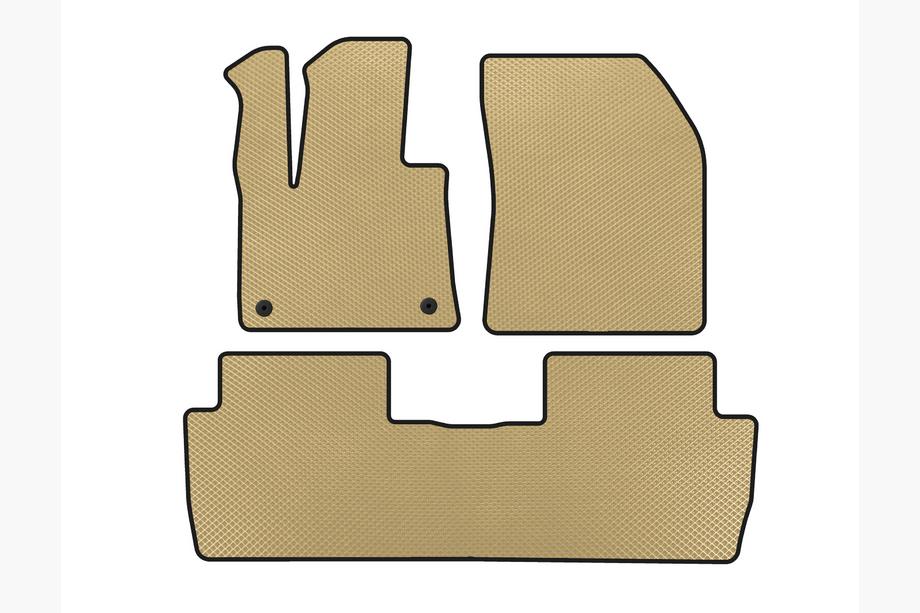 Peugeot 5008 2016–2023 EVA automatten voor interieur (2016-2020, Beige) Image
