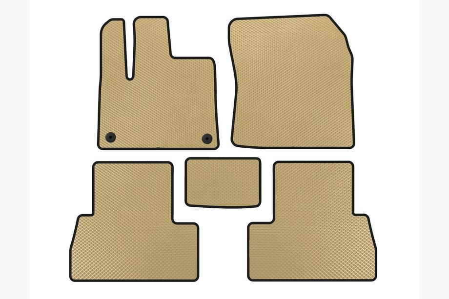 Peugeot Partner/Rifter 2019– EVA automatten (lange wielbasis, beige) Image
