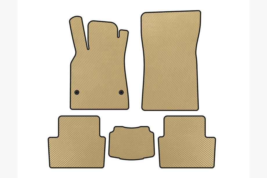 Renault Fluence 2009–2016 EVA vloermatten (SD, Beige) Image